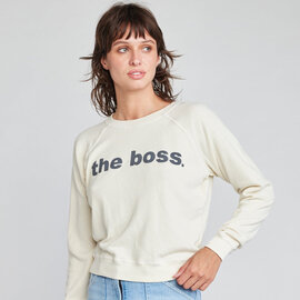 SELF CONTRAST SWTSHRT-MACKINLEY THE BOSS