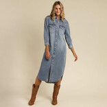 SENDERO DRESS-ANNIE PEARL SNAP