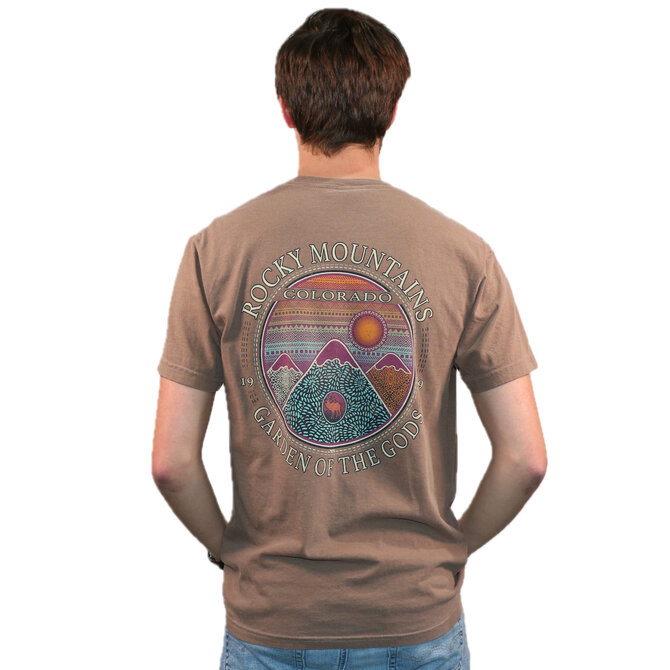 BOULDER CANYON APPAREL T Shirt - Circle Mountain Paisley Elk