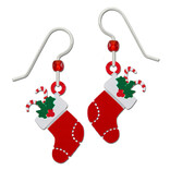SIENNA SKY BY LEFT HAND Earring - Christmas Stocking