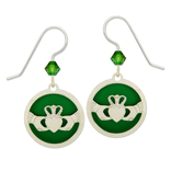 SIENNA SKY BY LEFT HAND Earring - Claddagh Ring in Circles