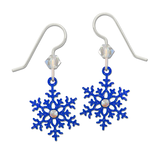 SIENNA SKY BY LEFT HAND Earring - Blue Snowflake