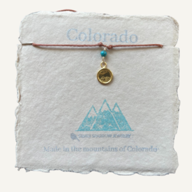 Silver Sparrow Jewelry Bracelet - Colorado Mountain Charm Silver Sparrow Jewelry Bracelet - Colorado Mountain Charm