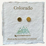 Silver Sparrow Jewelry Earring - Colorado Mountain Studs