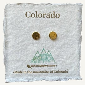 Silver Sparrow Jewelry Earring - Colorado Mountain Studs Silver Sparrow Jewelry Earring - Colorado Mountain Studs