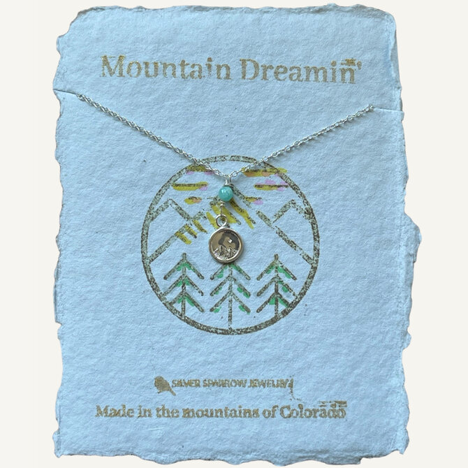 Silver Sparrow Jewelry N-MTN DREAMING W/SS CHAIN18"