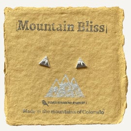 Silver Sparrow Jewelry Stud Earring - Silver Mountain Bliss Silver Sparrow Jewelry Stud Earring - Silver Mountain Bliss
