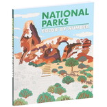 SIMON AND SCHUSTER NATIONAL PARKS COLOR BY NUMBER