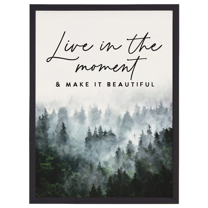 Sincere Surroundings PLQ-LIVE MOMENT FOREST