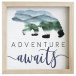 Sincere Surroundings Wall Art - Bear Adventure Awaits