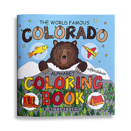 Sleepy Panther Design Co. Colorado Coloring Book