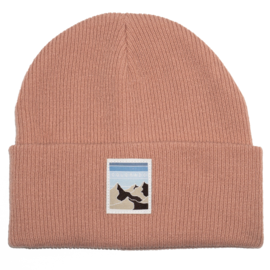 Snow Business Usa Beanie - Fisherman Dusty Rose Snow Business Usa Beanie - Fisherman Dusty Rose