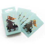 Snow Business Usa PLAYING CARDS-SASQUATCH STAY WILD
