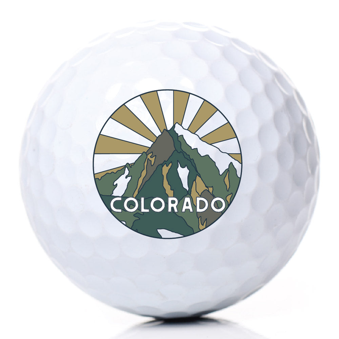 Snow Business Usa GOLFBALL-MNT LANDSCAPE CO RND