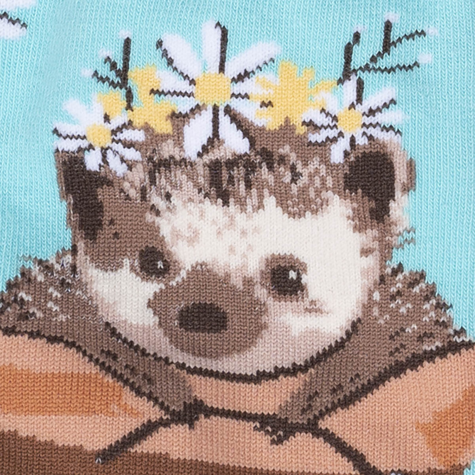 Sock It To Me CREW-MY DEAR HEDGEHOG WMNS