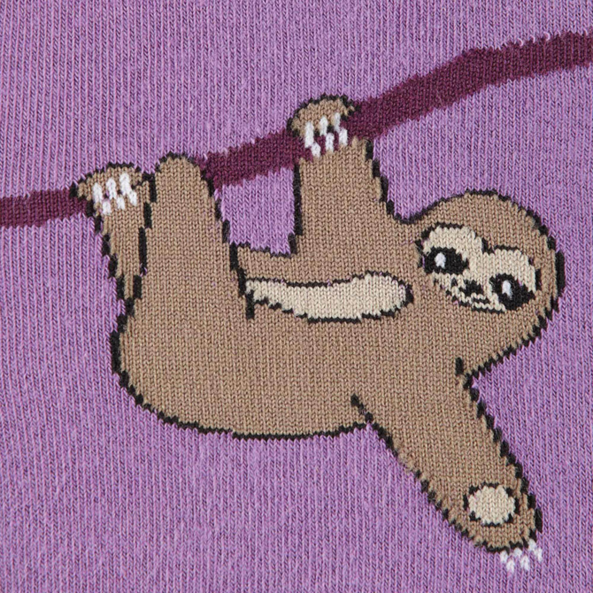 Sock It To Me KNEE HIGH FUNKY- SLOTH