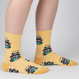 Sock It To Me CREW-RACCOONS & RAMEN WMNS