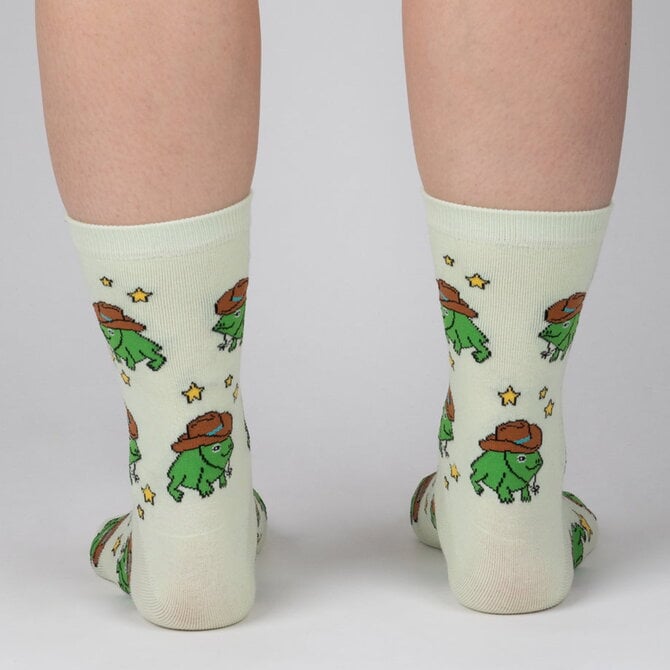 Sock It To Me CREW-YEE FROG! WMNS