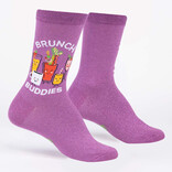 Sock It To Me CREW-BRUNCH BUDDIES WMNS