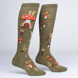 Sock It To Me KNEE HIGH FUNKY-SHROOM AND BOARD