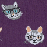 Sock It To Me CREW-SMARTY CAT WMNS