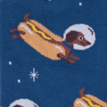 Sock It To Me CREW-WEINER DOGS IN SPACE WMNS