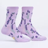 Sock It To Me CREW-BEES & LAVENDER WMNS
