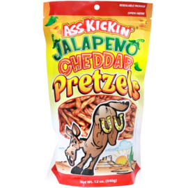 SOUTHWEST SPECIALTY FOOD Pretzels - AK Cheddar/Jalapeno