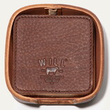 SPIRIT LEATHERWORKS LLC Coaster Set - 8 Leather