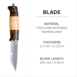 Sporthansa KNIFE-HELLE HARDING