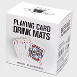 SUCK UK Drink Mats - Playing Cards