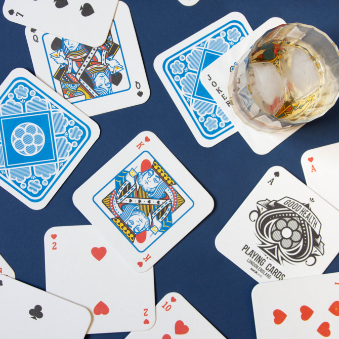 SUCK UK Drink Mats - Playing Cards