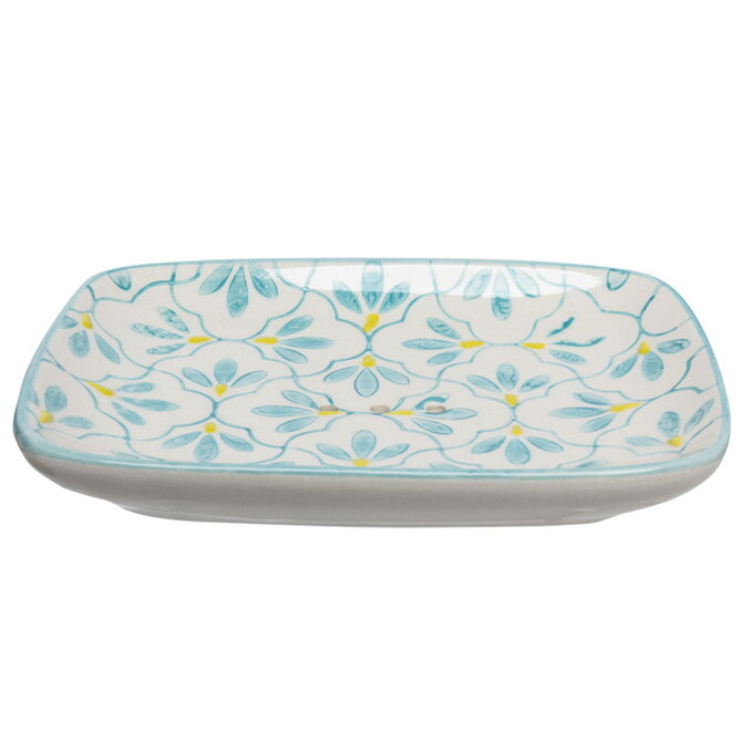 Tranquillo Soap Dish - Yellow Floral