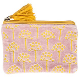 Tranquillo *Velvet Bag - Pink Floral Small