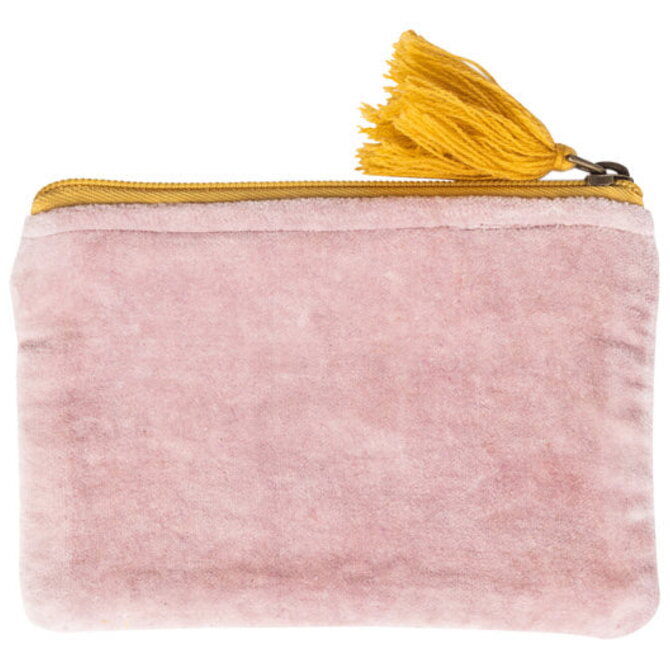 Tranquillo *Velvet Bag - Pink Floral Small