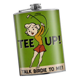 TRIXIE & MILO *FLASK-TALK BIRDIE TO ME