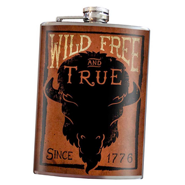 TRIXIE & MILO *FLASK-WILD FREE &TRUE