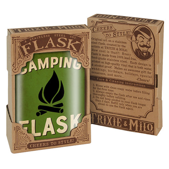 TRIXIE & MILO *FLASK-CAMPING FLASK