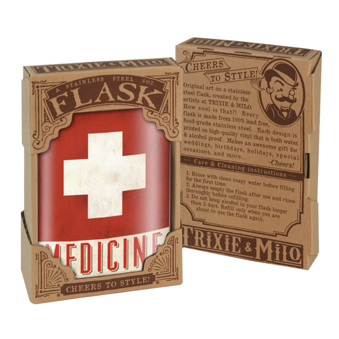 TRIXIE & MILO *FLASK-MEDICINE