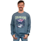 Prairie Mtn Screening T Shirt - Down Stream Mountain Colorado Prairie Mtn Screening T Shirt - Down Stream Mountain Colorado