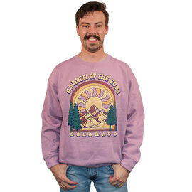 Prairie Mtn Screening Crew Sweater - Primary Sky Garden of the Gods Colorado