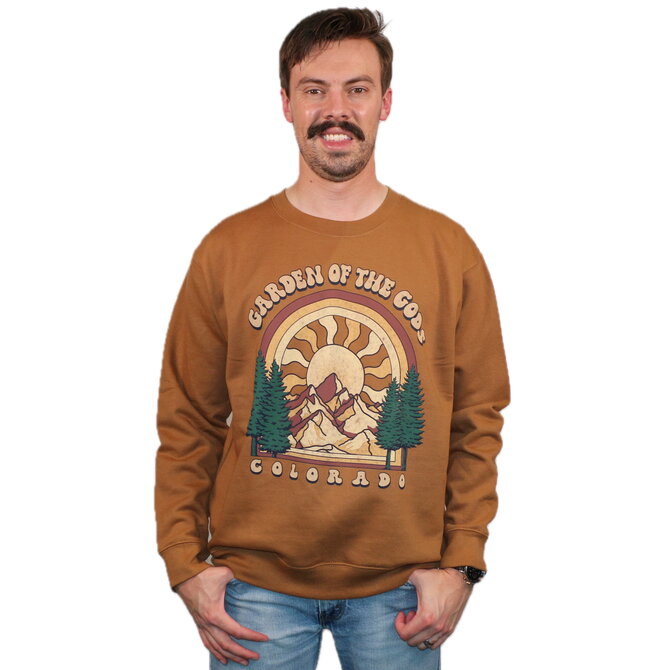 Prairie Mtn Screening Sweater - Primary Sky Garden of the Gods Colorado