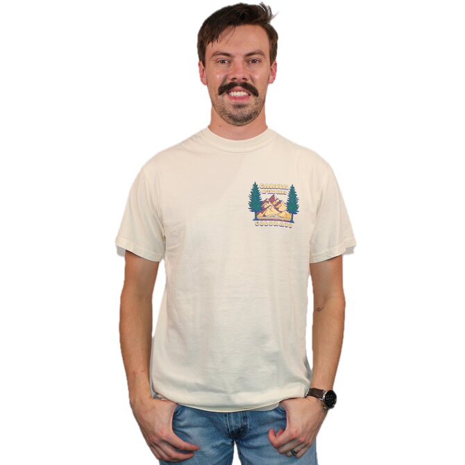 Prairie Mtn Screening T Shirt - Primary Sky Mountain