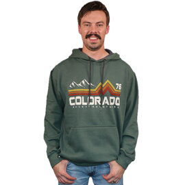 Prairie Mtn Screening Hooded Sweatshirt - Banded Colorado Mountain