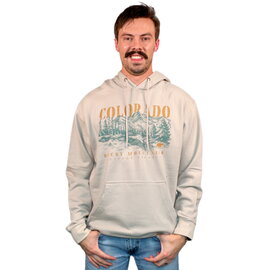 Prairie Mtn Screening Hoodie/T Shirt - Forest Meadow Mountain Bear