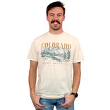 Prairie Mtn Screening Hoodie/T Shirt - Forest Meadow Mountain Bear