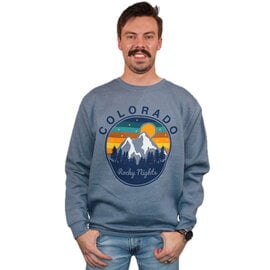 On The Road Apparel Sweatshirt - Rocky Nights Colorado