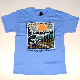 GREAT MOUNTAIN WEST Children's T Shirt - Sit Back Colorado