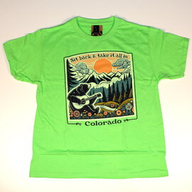 GREAT MOUNTAIN WEST Children's T Shirt - Sit Back Colorado