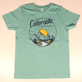 Prairie Mtn Screening Child's T Shirt - Here Comes the Sun Rocky Mountains Prairie Mtn Screening Child's T Shirt - Here Comes the Sun Rocky Mountains